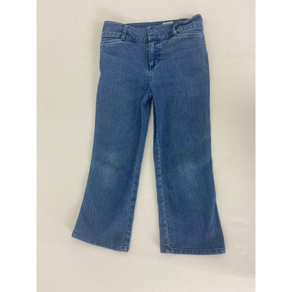 Vintage 2000s Mary-Kate and Ashley Cropped Jeans Blue Y2K - Kids Size 10